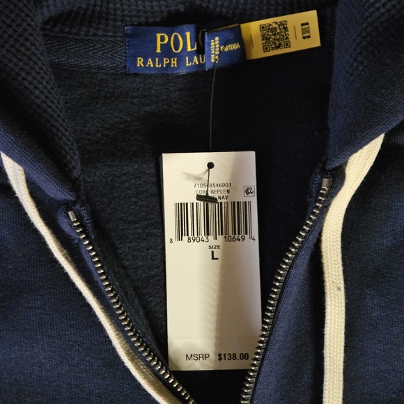 POLO BY RALPH LAUREN MEN'S SIGNATURE FLEECE HOODIE - Picture 3 of 4